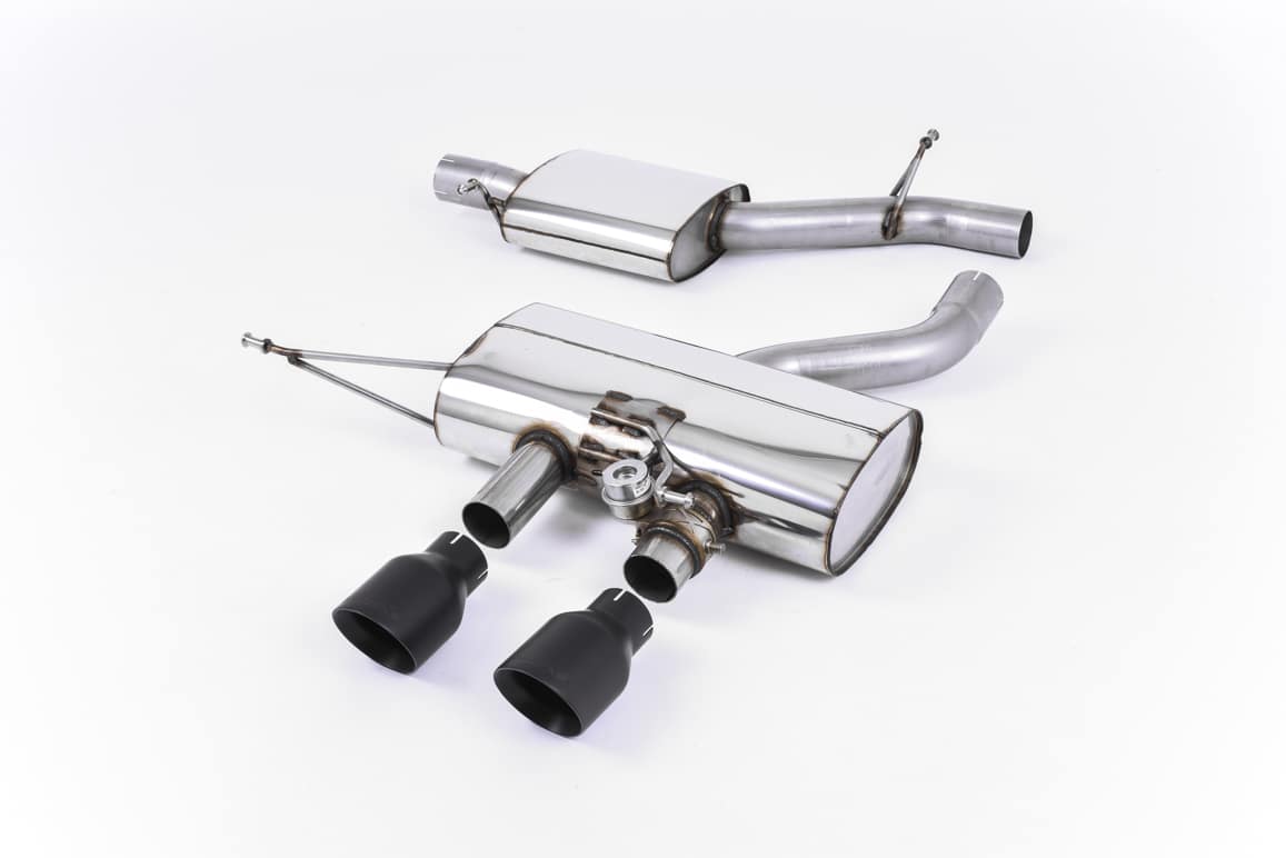 Milltek VW Golf VI R 2.0 TSI resonated(stiller) dual cat-back sy