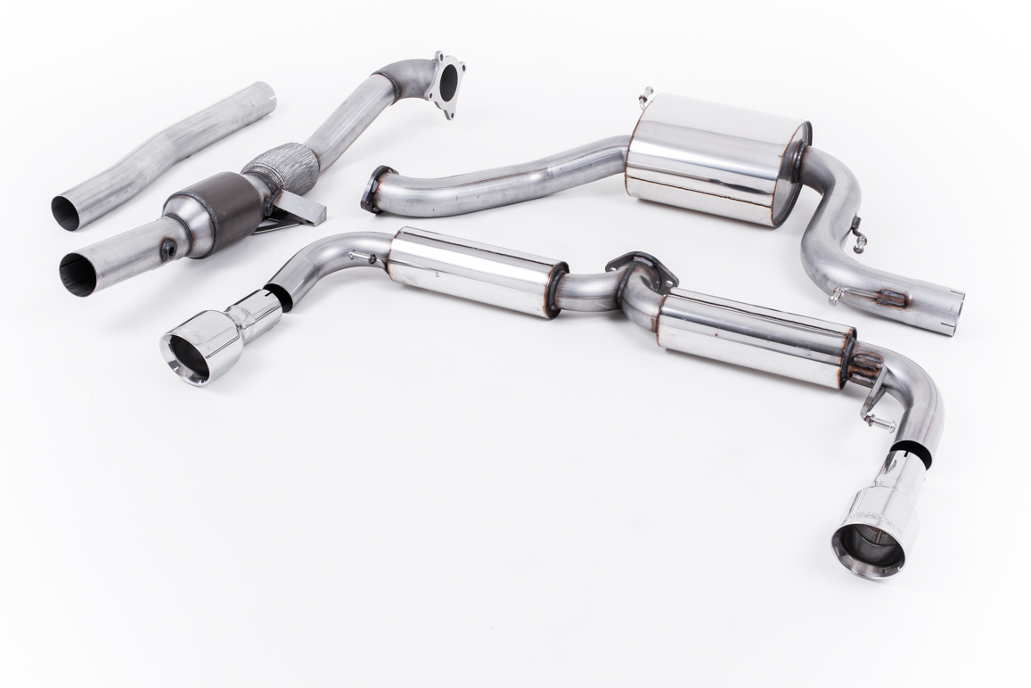 Milltek VW Golf VI GTI 2.0 TSI 3inch dual turbo-back Race systee