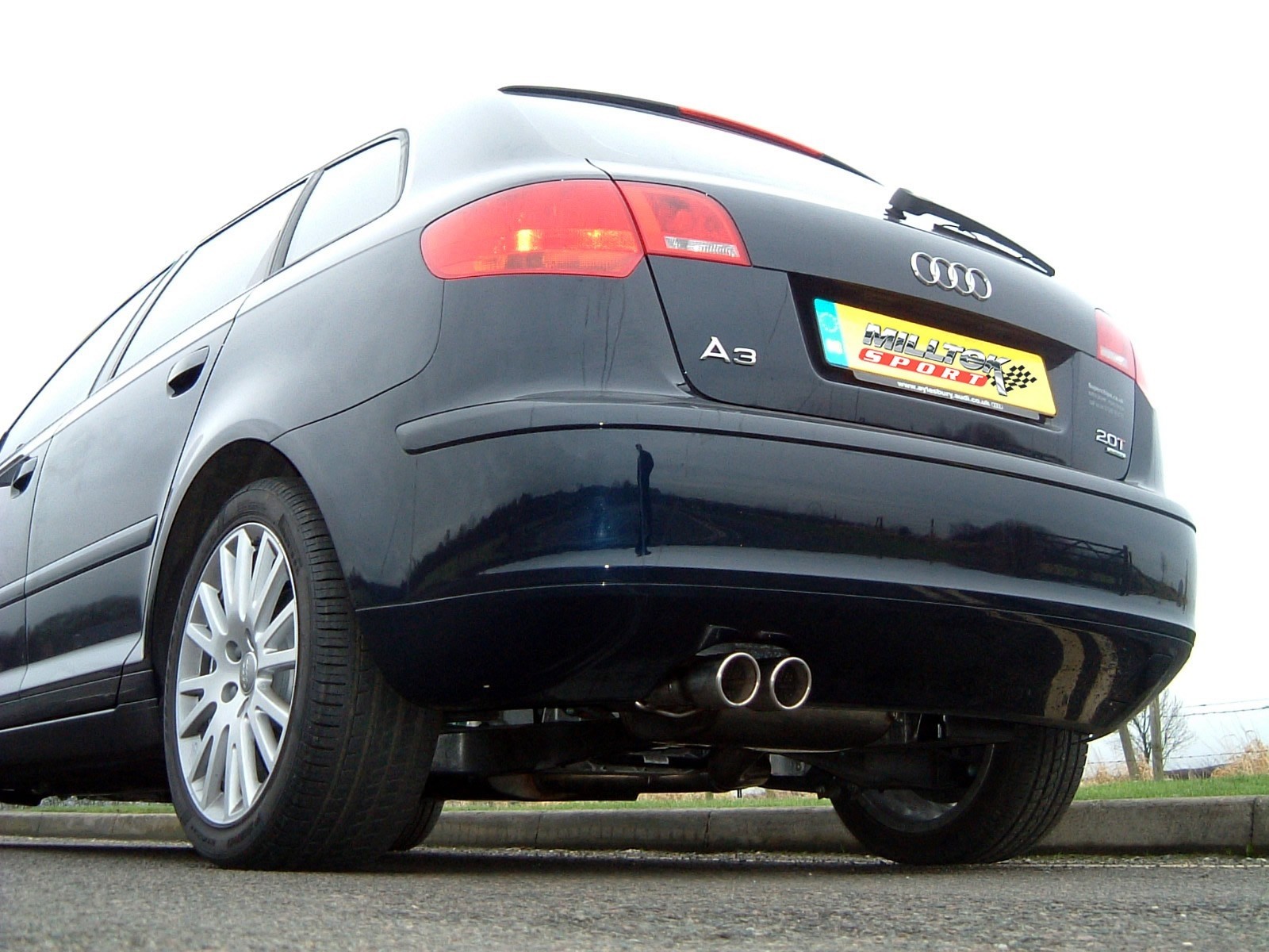 Milltek Audi A3 2.0 TFSI Quattro Sportback compleet turbo-back s