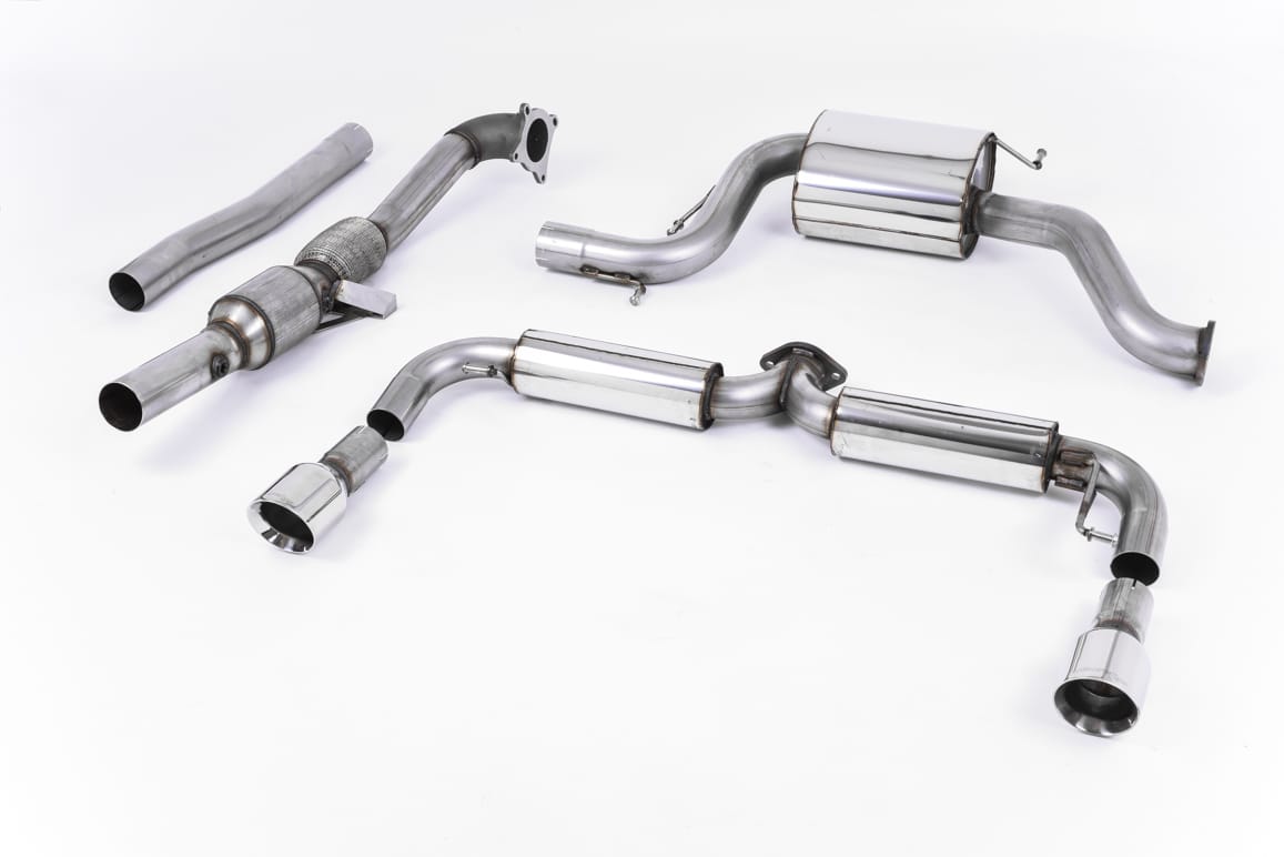 Milltek VW Golf VI GTi 'Edition 35' 3inch dual turbo-back Race s