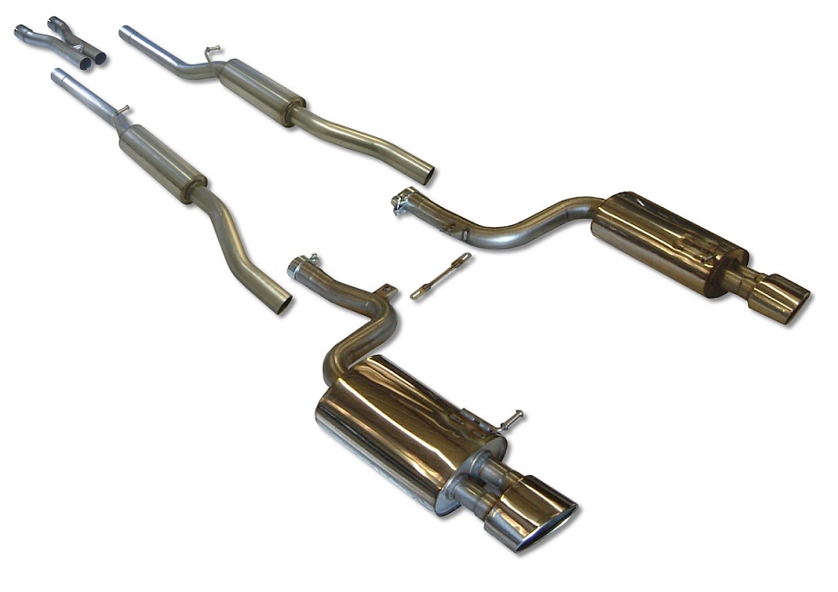 Milltek Audi RS4 B7 non-resonated(luider) cat-back systeem met l
