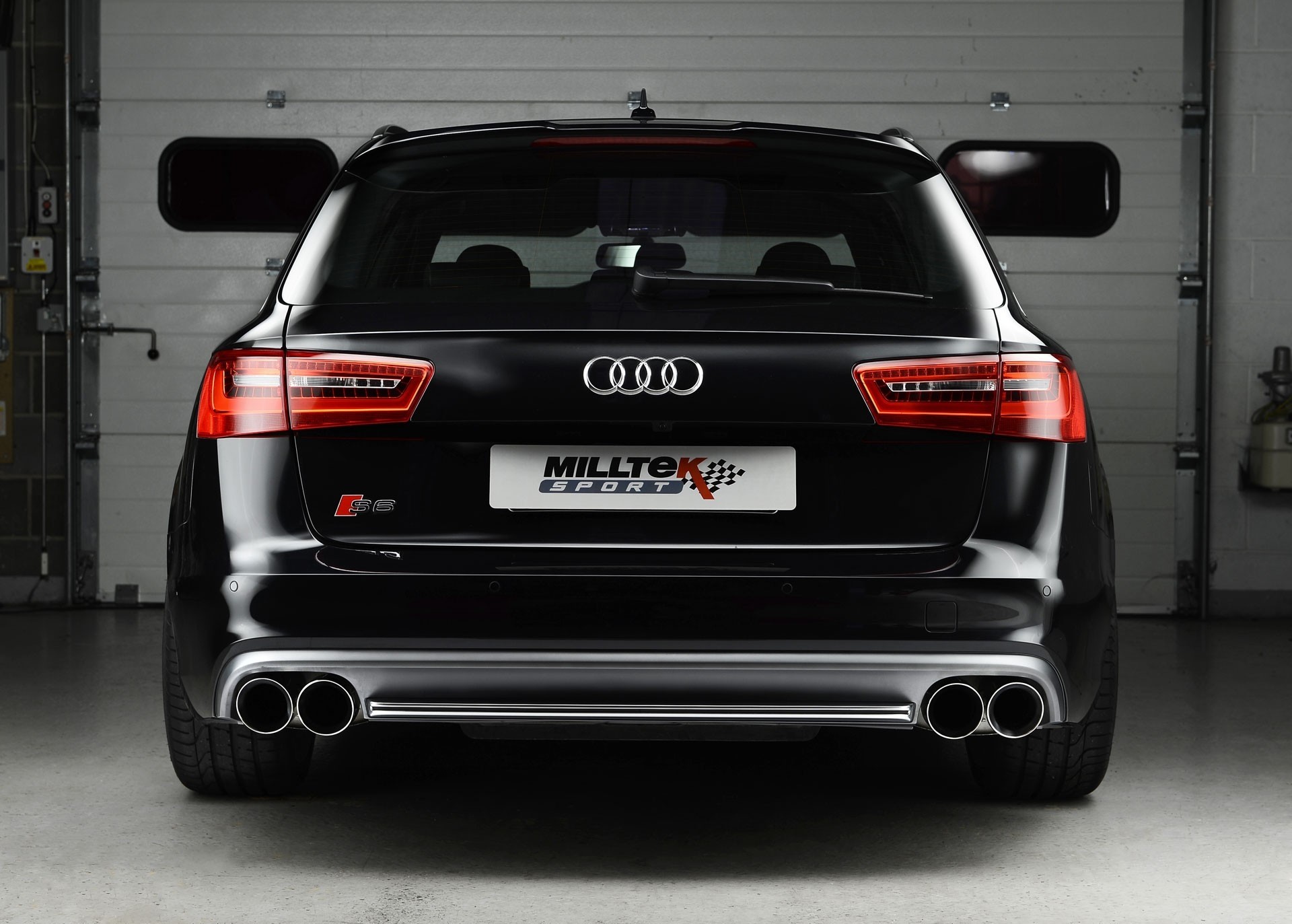 Milltek Audi S6 4F 4.0 TFSI quattro non-resonated(luider) quad c