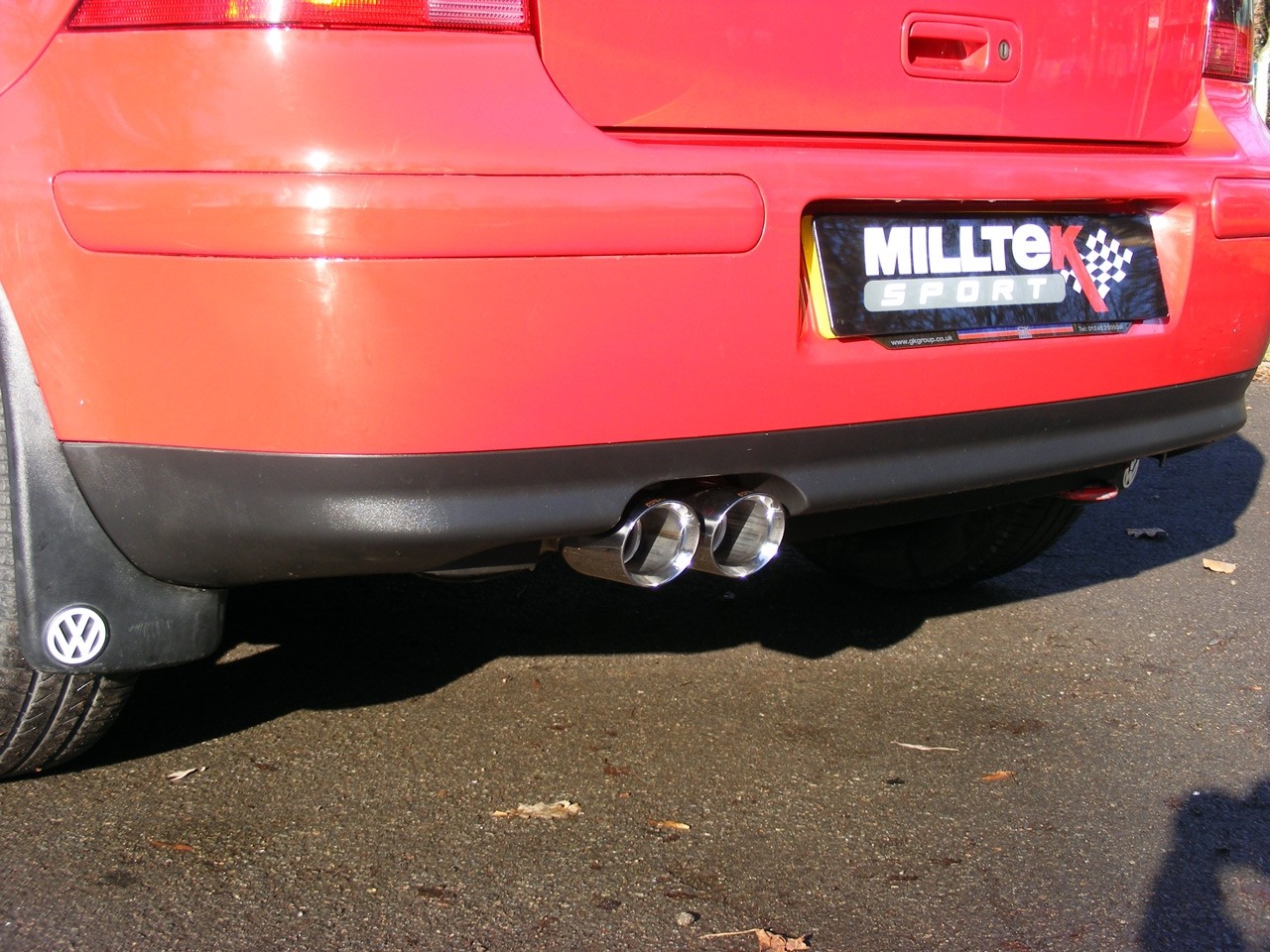 Milltek VW Golf IV 1.8T GTI cat-back systeem non-resonated(luide