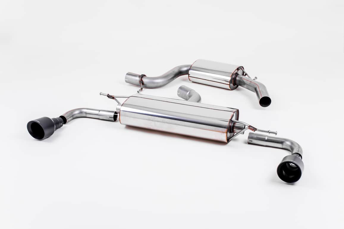 Milltek VW Golf VI GTI 2.0 TSI resonated(stiller) dual cat-back