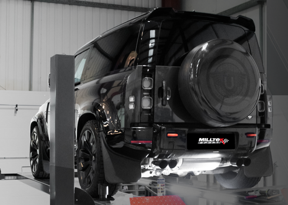 Land Rover Cat-Back 94-97 LR Defender 90 V-8 Magnaflow EXOT