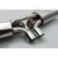 Milltek Porsche Boxter S 3.2 987 Gen1 cat-back systeem(inclusief