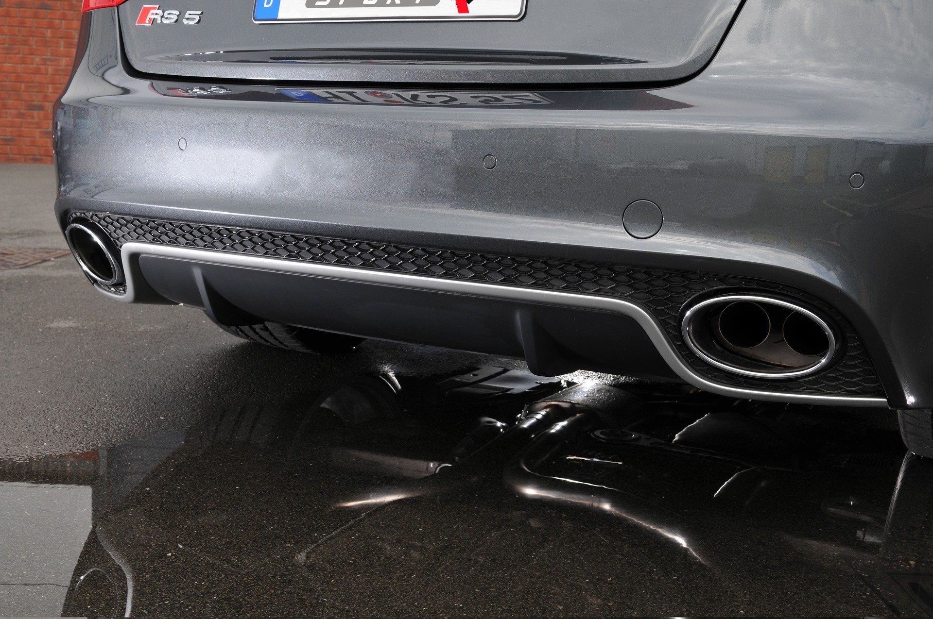 Milltek Audi RS5 8T Coupé resonated(stiller) cat-back systeem me