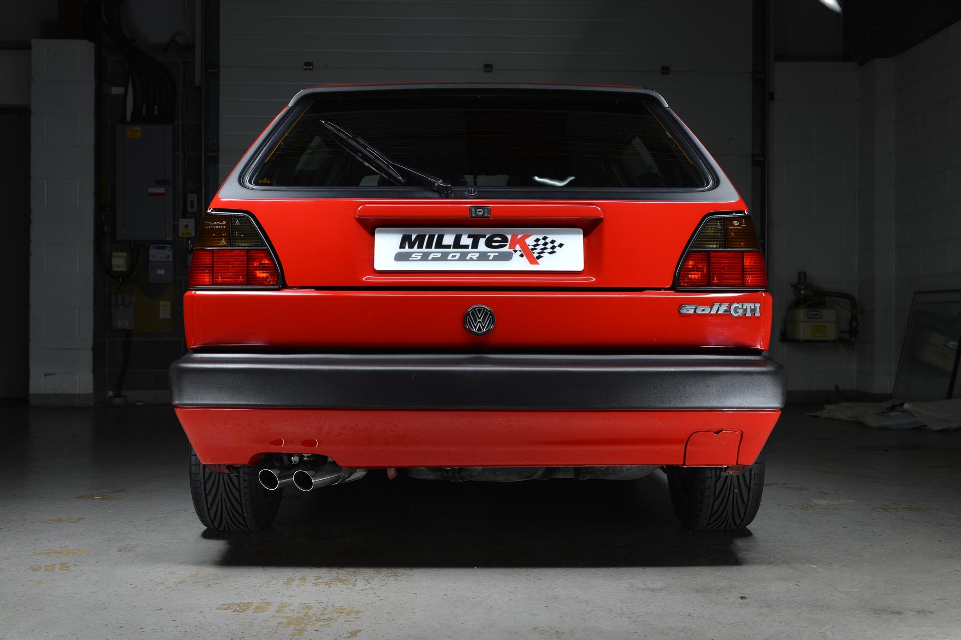 VW Golf II GTI 8v Milltek Full-System Uitlaat systeem
