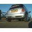 Milltek New Mini I cat-back systeem resonated(stiller) met dubbe